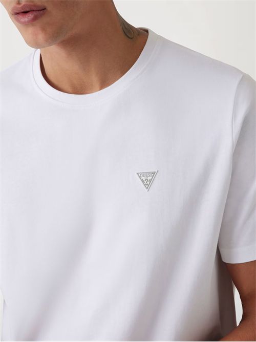 T-shirt logo piccolo triangolo GUESS | M4YI0AKCCM1/G011